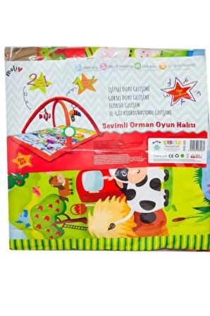 Sevimli Orman Oyun Halısı 024