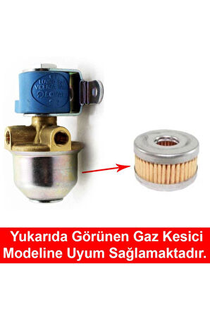 Gaz Kesici Filtre 5 Adet Uyumlu 1 Adet Lpg Dolum Kapağı/*sadece Filtre Fiyatıdır*