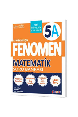 Fenomen Yayınları 5 Sınıf  Matematik A Soru Bankası