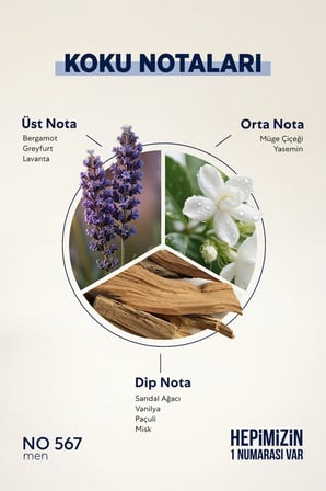NO.567 ERKEK 150 ml DEODORANT