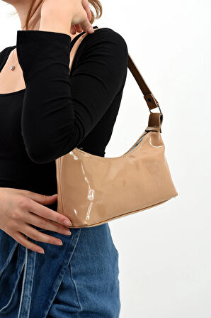 Kadın Rugan Omuz Çantası