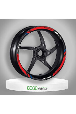 M POWER KIRMIZI HONDA DİO UYUMLU 1 SET JANT ŞERİDİ