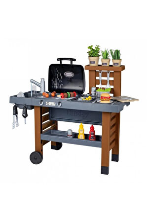 Bahçe Mutfağı Ve Barbekü Oyun Seti
