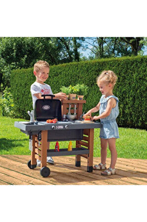 Bahçe Mutfağı Ve Barbekü Oyun Seti