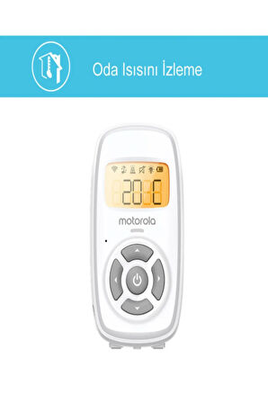 107.024 Dijital Oda Isısı Göstergeli Pilli Bebek Telsizi