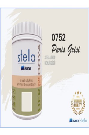 Stella Su Bazlı Saf Akrilik Boya Kırık Beyaz
