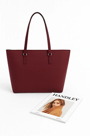 Klasik Shopper Büyük Kapasiteli Omuz Çantası