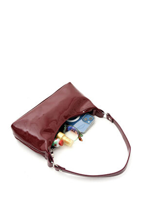 Kadın Rugan Omuz Çantası