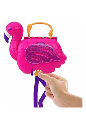 Polly Pocket Flamingo Partisi Oyun Seti Hgc41 Lisanslı Ürün