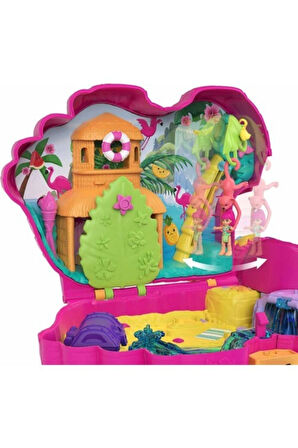Polly Pocket Flamingo Partisi Oyun Seti Hgc41 Lisanslı Ürün