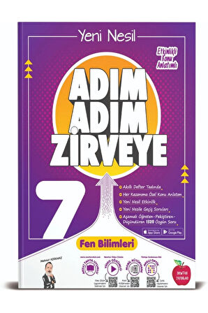 Newton 7. Sınıf Fen Bilimleri Adım Adım Zirveye Soru Bankası