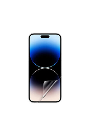 Apple Iphone 13 Uyumlu Darbeye Dayanıklı Anti Statik Cam Ekran Koruyucu Şeffaf