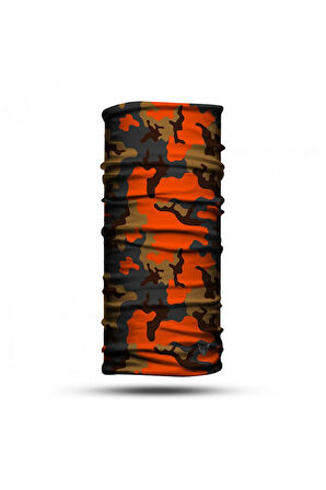 Baf Bandana Camouflage-Turuncu