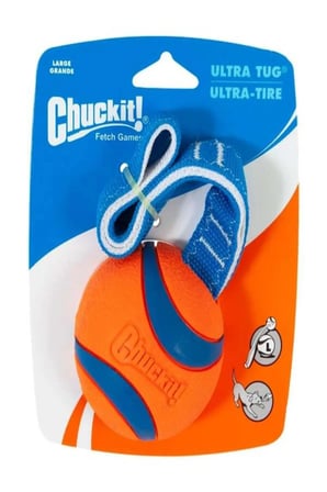 ! Ultra Tug Köpek Çekiştirme Topu (Büyük Boy - L)