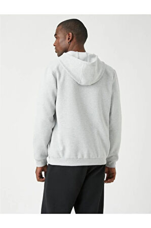 3wam70068mk Gri Erkek Sweatshirt