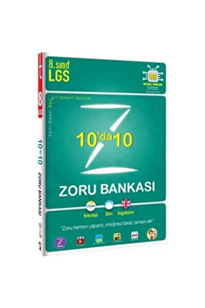 Tonguç 8. Sınıf Lgs 10 Da 10 Zoru Bankası