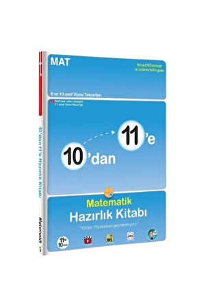 Tonguç 10'dan 11'e Matematik Hazırlık Kitabı / 2022