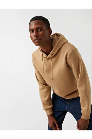 Erkek Sweatshirt Turuncu 3wam70050mk