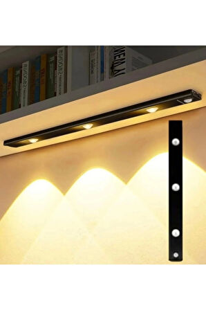 Mutfak Tezgah Altı Dekoratif Şarjlı Led Aydınlatma Armatür 40 Cm Otomatik Harekete