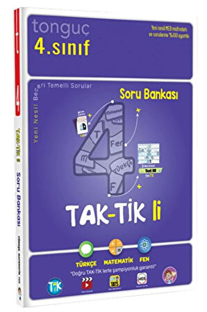 4. Sınıf Taktikli Soru Bankası / Kolektif / Tonguç Akademi / 9786258152845