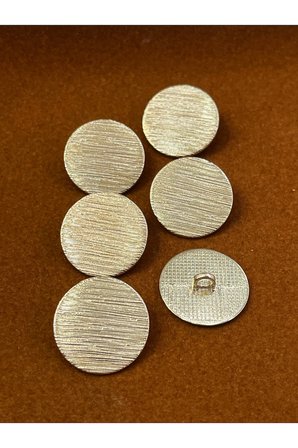 Üstü çizgi detaylı gold kaban-ceket seti