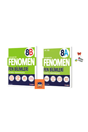 FENOMEN 8. SINIF FEN BİLİMLERİ A+B SORU BANKASI