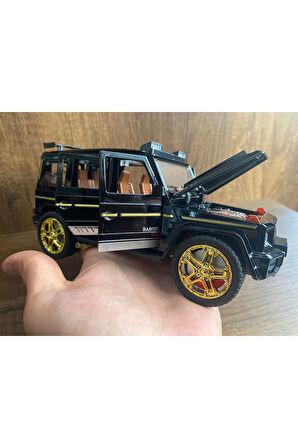 MERCEDES G65 JİP DİECAST ARABA METAL ARABA 6 KAPI AÇILIR SESLİ IŞIKLI DİECAST MERCEDES JİP G63