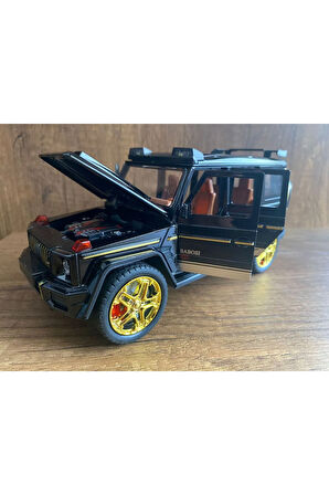 MERCEDES G65 JİP DİECAST ARABA METAL ARABA 6 KAPI AÇILIR SESLİ IŞIKLI DİECAST MERCEDES JİP G63