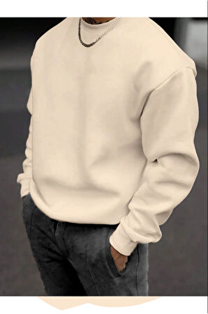 Oversize Rahat Kalıp Basic Sweatshirt - 5 Farklı Renk Seçeneğiyle
