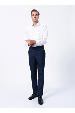 Normal Bel Normal Paça Regular Fit Lacivert Erkek Pantolon Pn1014400283