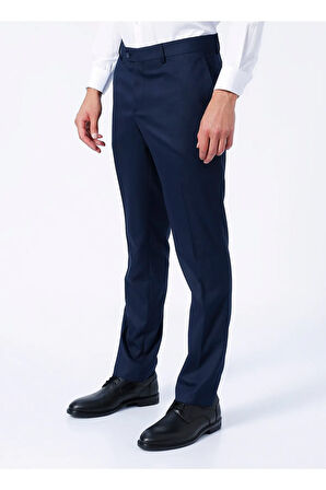 Normal Bel Normal Paça Regular Fit Lacivert Erkek Pantolon Pn1014400283