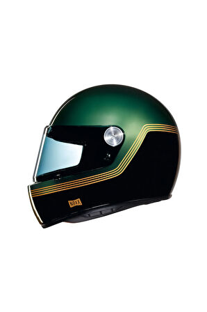 X.g100r Motordrome Kapalı Kask Yeşil-siyah