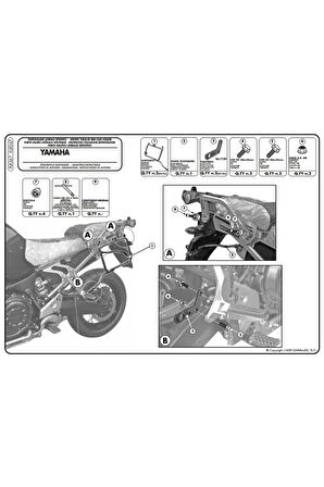 Yan Çanta Taşıyıcı Klr367 Yamaha Xt1200zsupertenere(10-21)