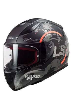 Rapıd Cırcle -turuncu Kask