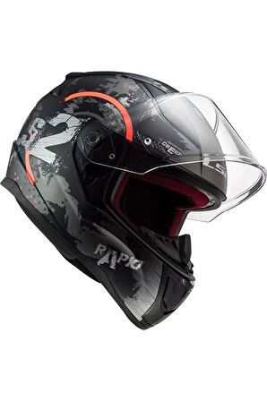 Rapıd Cırcle -turuncu Kask