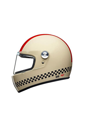 X.g100r Fınısh Lıne Krem-kırmızı Kask