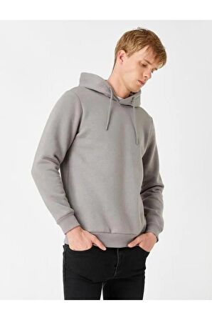 Erkek Kapşonlu Sweatshırt
