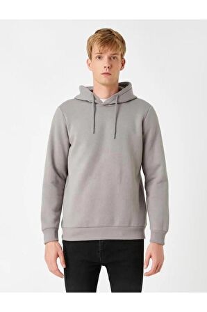 Erkek Kapşonlu Sweatshırt