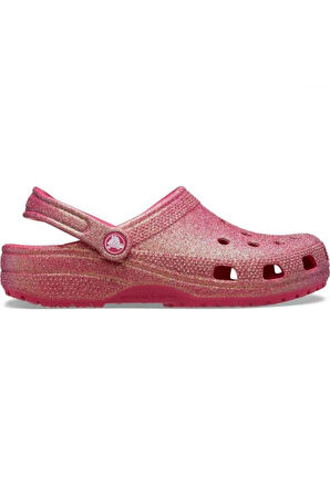 CROCS 211005-IRIDESCENT GLITTER 6ZQ-DRAGON FRUIT KADIN TERLİK