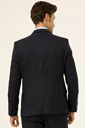 Slim Kalıp Düz Takım Elbise