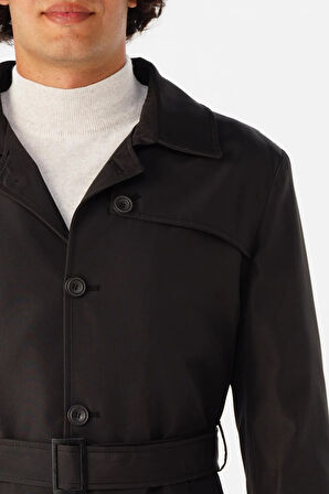 Regular Düz Trençkot