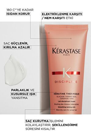 Discipline Keratine Thermique Durulanmayan Süt 150 ml