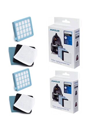Fc 9323/07 Powerpro Compact Hepa Filtre Seti ( 2 Adet )