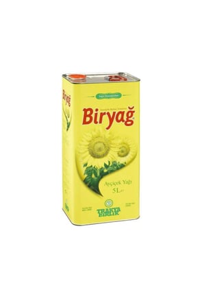 Biryağ Ayçiçek Yağ 5 Lt ( 1 Koli ) Koli Içi 4 Adet