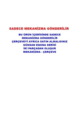 Günsan Eqona Gümüş Topraklı Priz Mekanizma
