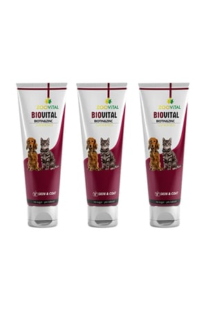 Biovital Paste 100gr Kedi Köpek Deri Ve Tüy Sağlığı 3 Ad (3x100 Gr)