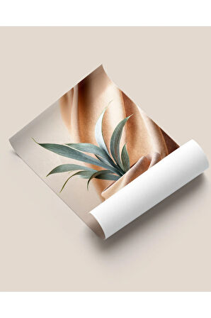 Çerçevesiz Poster Kadife Saksı