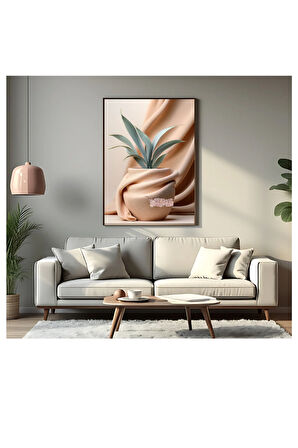 Çerçevesiz Poster Kadife Saksı