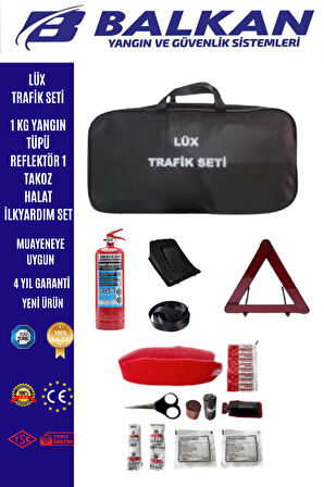 Profesyonel Trafik Güvenlik Seti