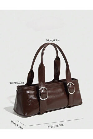 İspanyol paça günlük retro omuz çantası